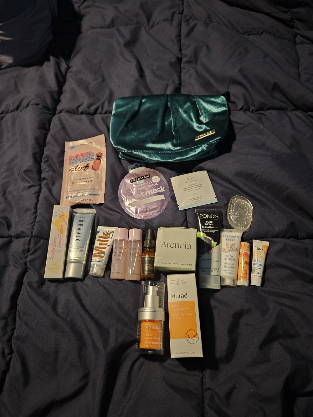 Skincare Bundle With Green Image Bag Included